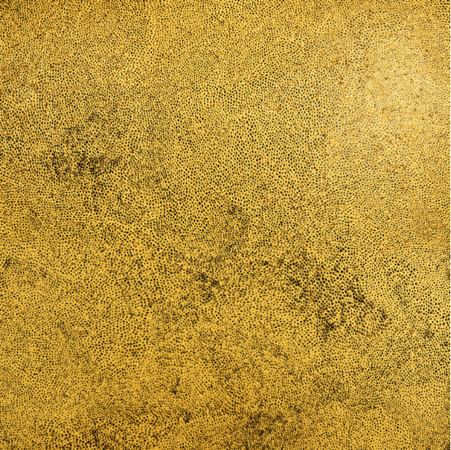 草間彌生　Gold Infinity Nets